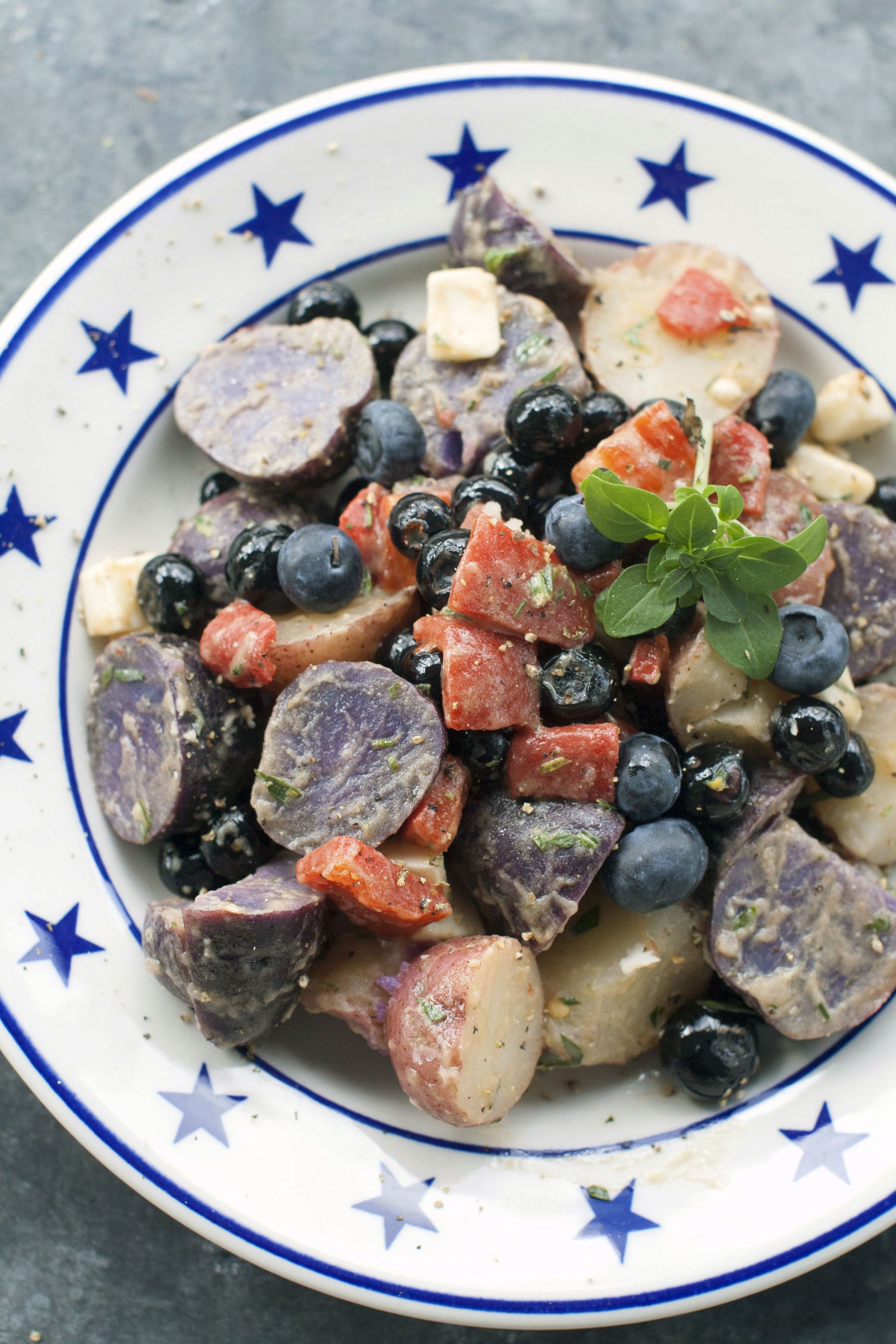 A potato salad with a patriotic — and tasty — side - Salisbury Post ...