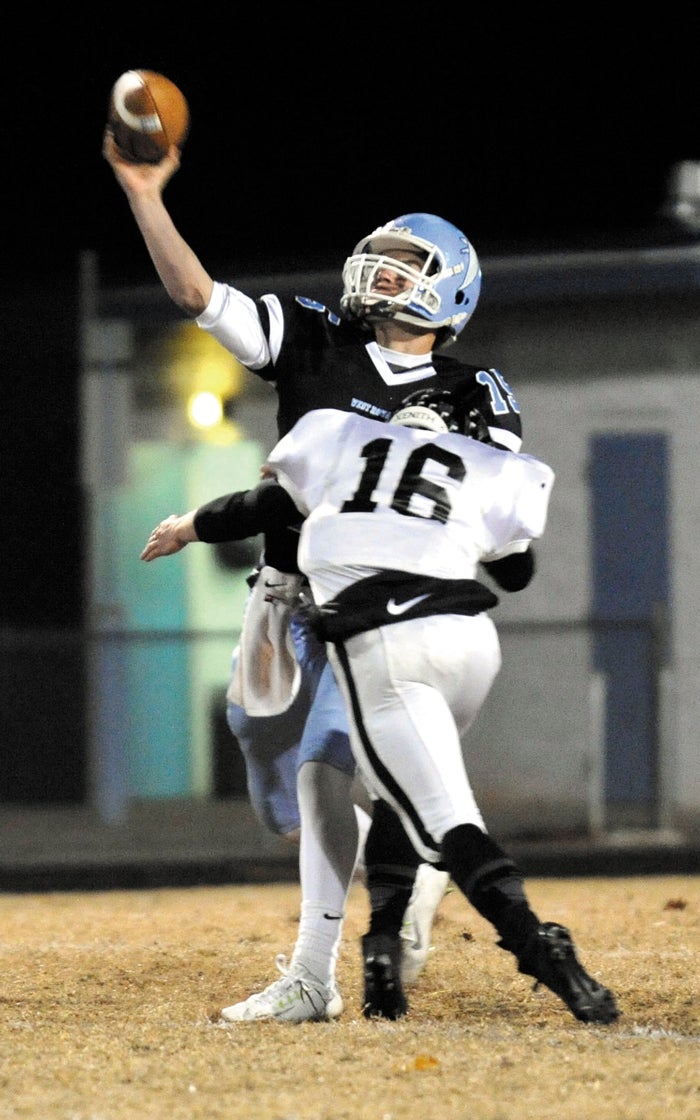 High school football: West Rowan steam rolls North Buncombe - Salisbury