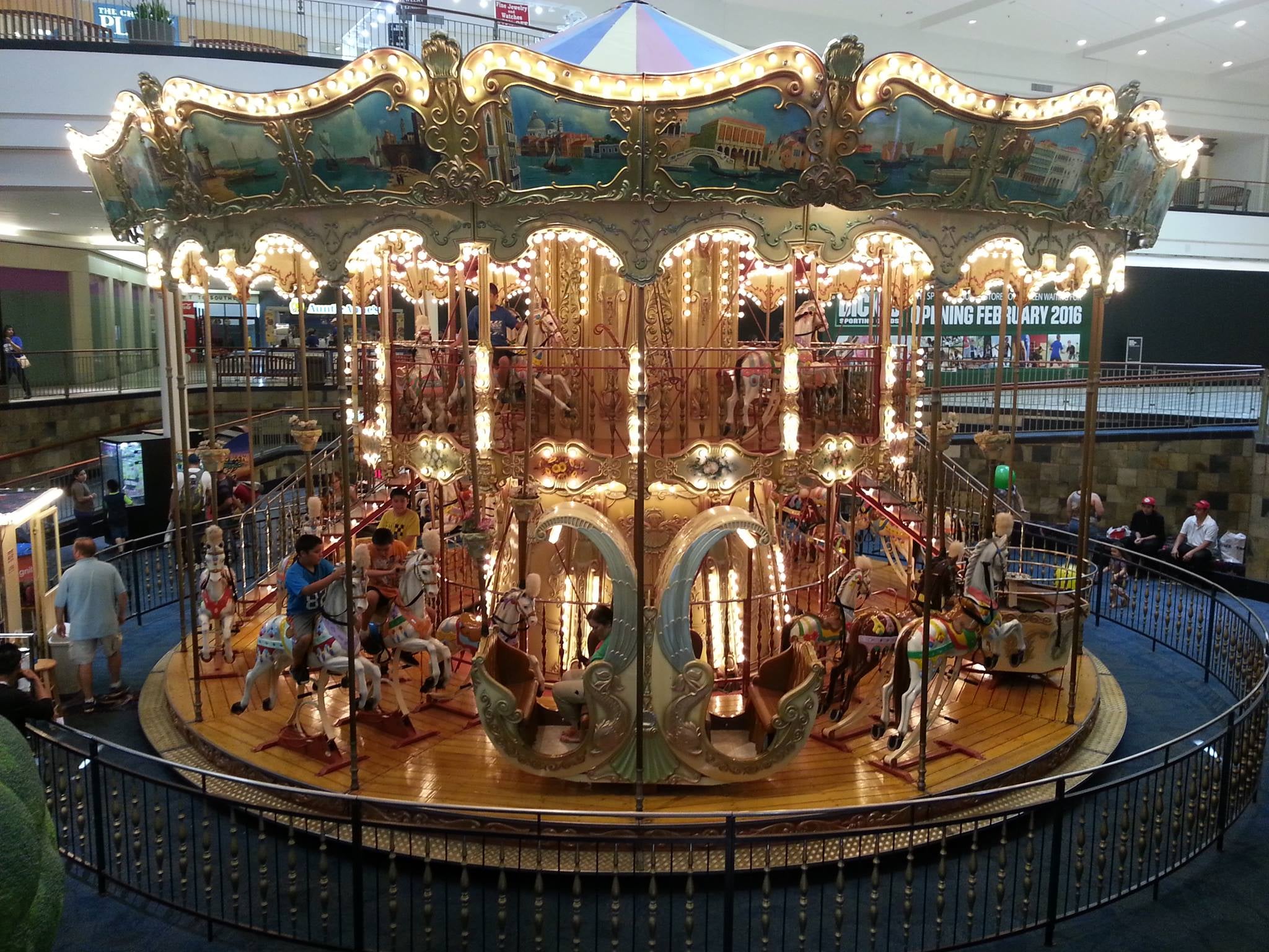 SOUTH COAST PLAZA CAROUSEL #carouselride #carousel