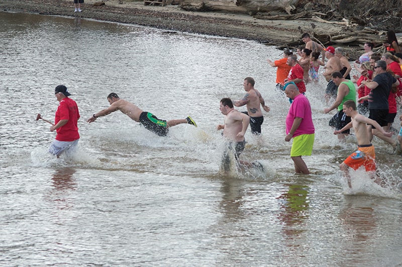 Dozens participate in Special Olympics' polar plunge Salisbury Post