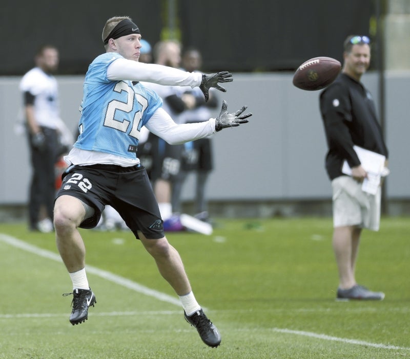 Panthers put McCaffrey on injured reserve with ankle injury