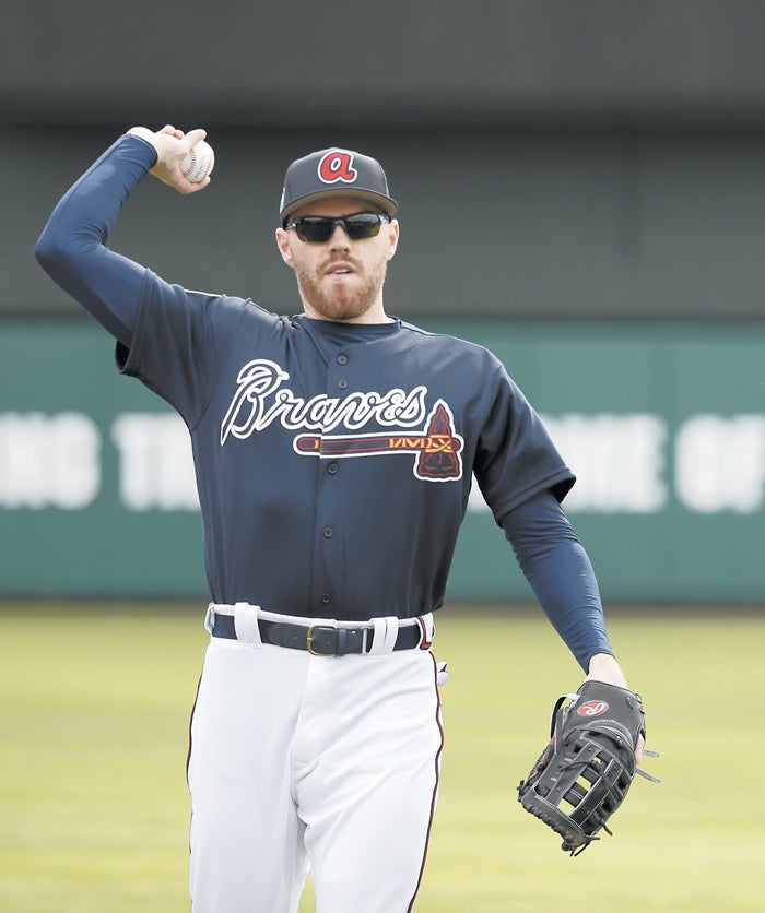Are Braves really putting Freddie Freeman at third? Or is it a