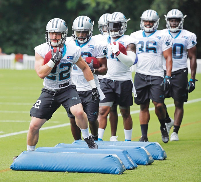 Photos: Christian McCaffrey Pro Camp