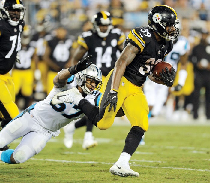 Steelers run over Panthers