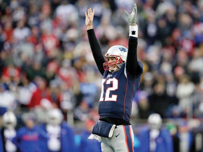 Tom Brady, Patriots again top the AFC playoff field - Salisbury