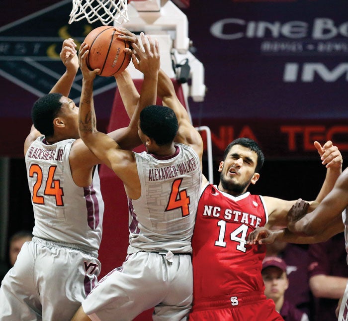 Robinson’s career night lifts Hokies past NC State - Salisbury Post ...