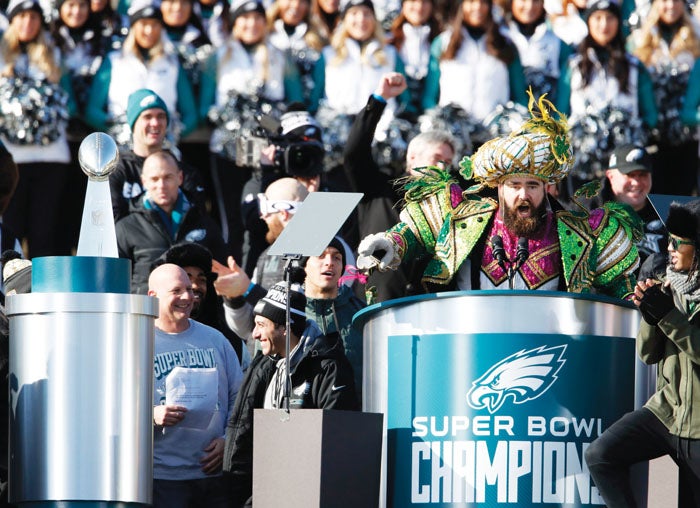 Patriots' Super Bowl Trophy Stops By Concord