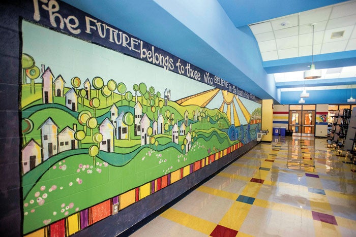 Abramson continues art project at Shive Elementary - Salisbury Post ...