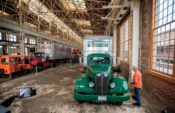 Pieces of Old Dominion Freight history roll into Transportation Museum ... - NCTM OlD Dominion JON09