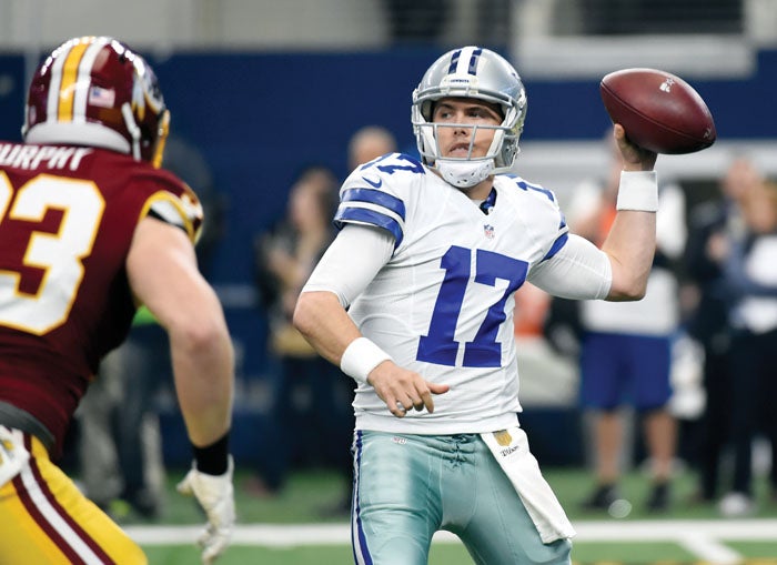 Dallas Cowboys Head Coach Wade Wilson prior to the NFL football