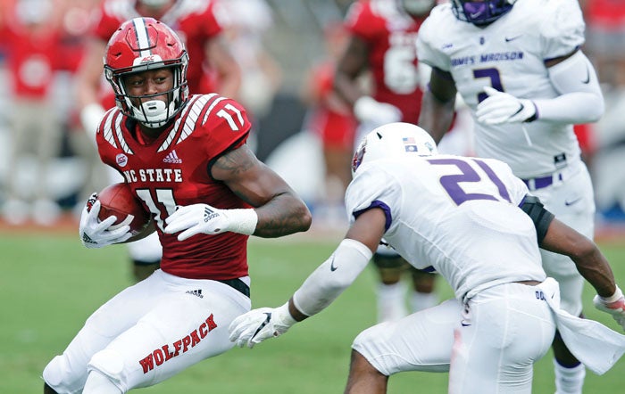 Jakobi Meyers - 2018 - Football - NC State University Athletics