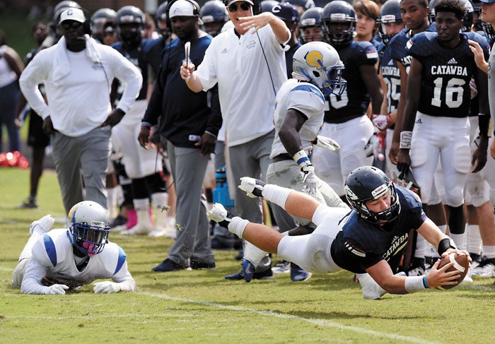 College football: Catawba can't get over the hump ...