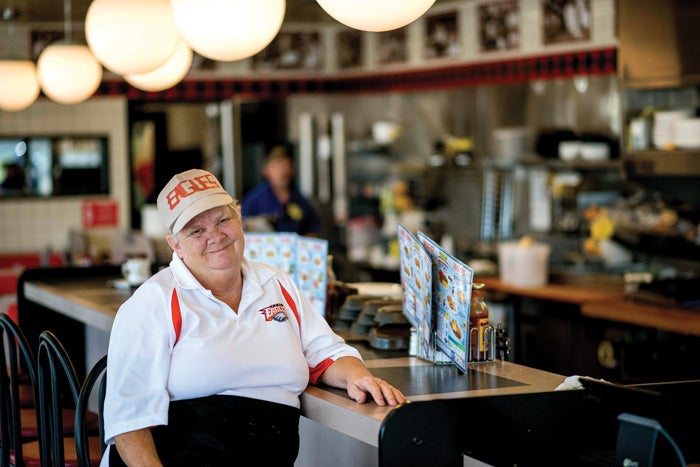 Longtime Waffle House employee's best tip: 'Just keep smiling ...