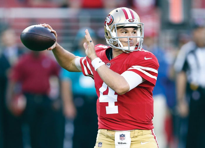 Mullens has sterling debut in 49ers' rout of the Raiders - Salisbury Post