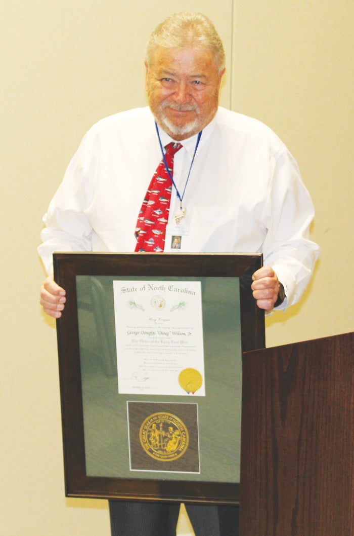 Kannapolis City Council member receives Order of Long Leaf Pine award