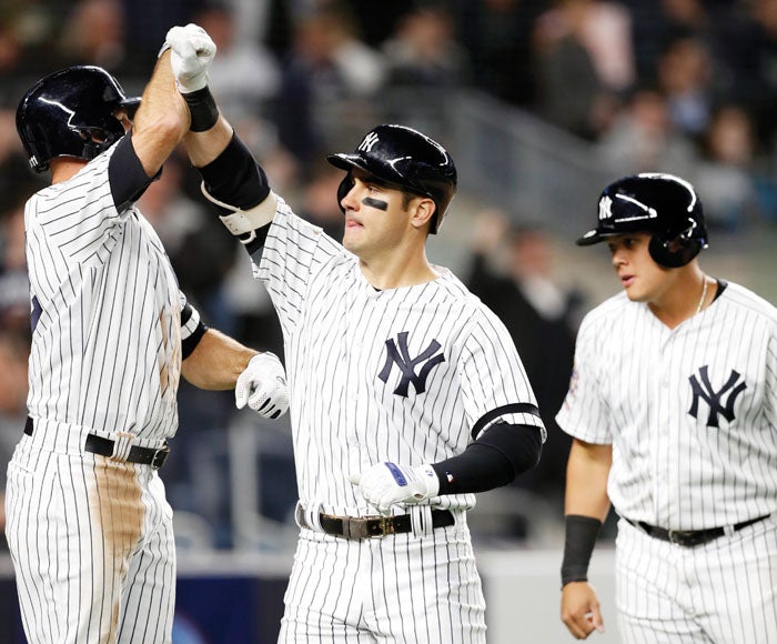 WATCH: Mike Tauchman smacks go-ahead homer against Mets