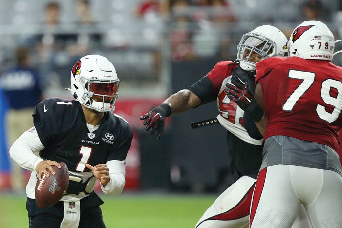 cardinals football first game