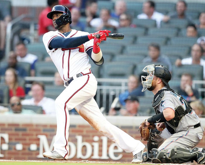 Braves beat Marlins on a walk-off walk