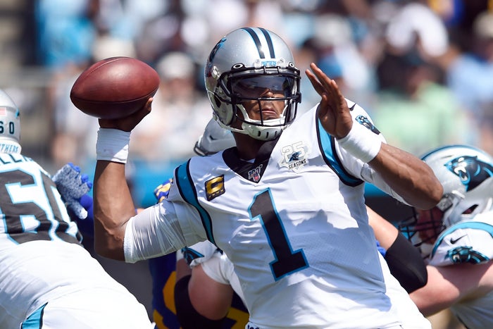 Cam Newton rusty in first real action of 2019