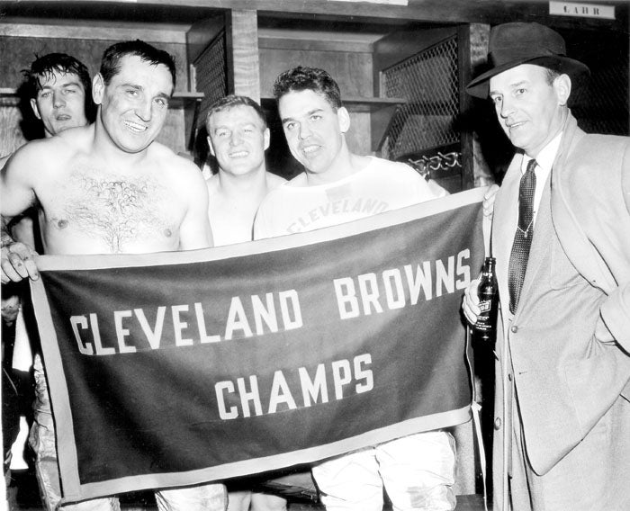 1953 Vintage Chicago Cardinals Cleveland Browns Football 