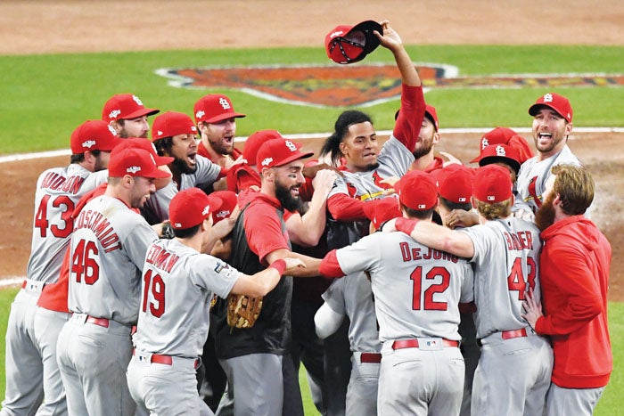 Cardinals' Helsley gives thumbs down to Tomahawk Chop chant