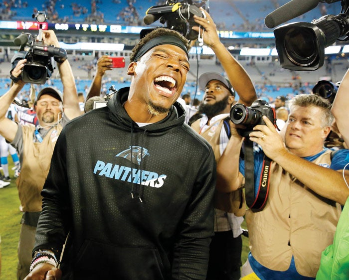 Cam Newton says he put himself in tough situations with Panthers