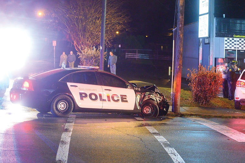 Police Car Involved In Friday Night Crash - Salisbury Post | Salisbury Post