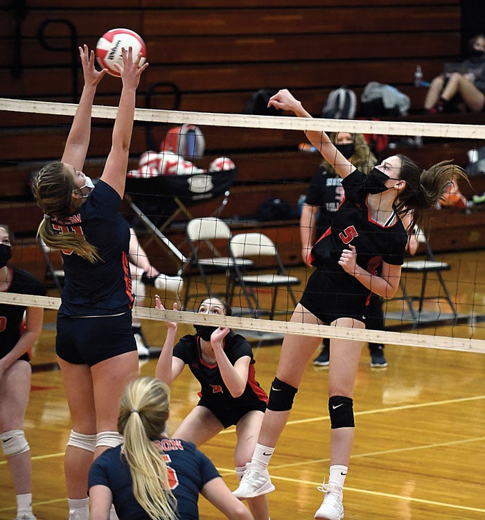 High school volleyball: Trio of seniors stand tall - Salisbury Post ...