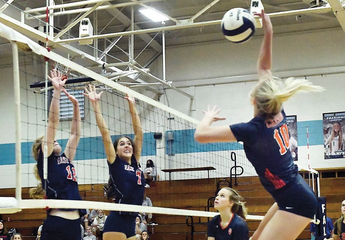 High school volleyball: Carson tops Mustangs again - Salisbury Post ...