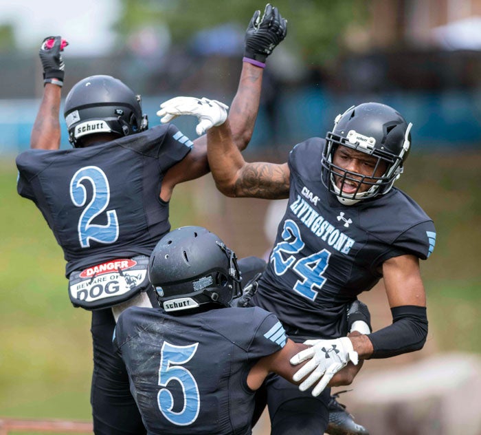 Home Football Game: SAU Falcons vs. LC Blue Bears - Saint