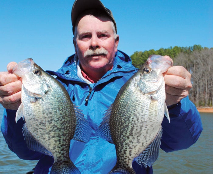 Wanna step outside? Crappie are a great fish to target year-round