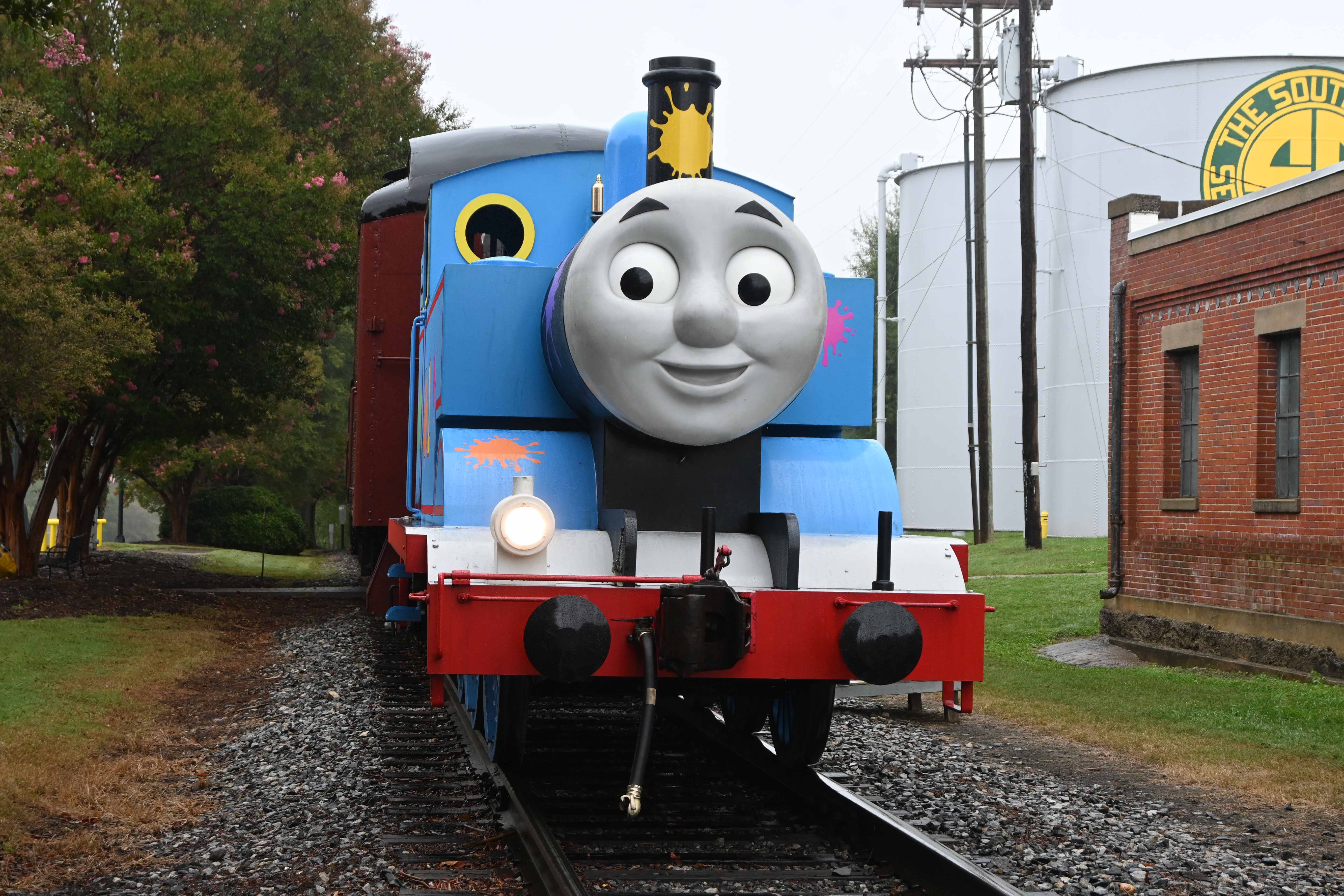 Thomas the train ride along 2024 with track