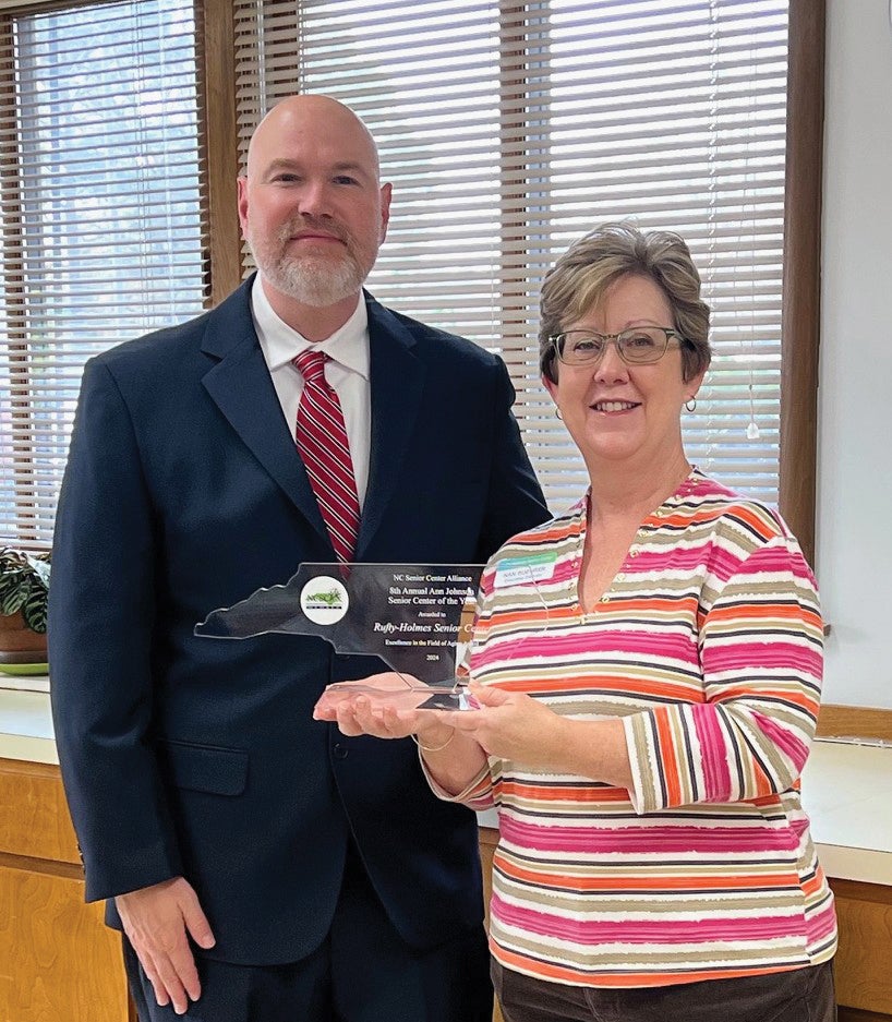 Rufty-Holmes Senior Center receives state award - Salisbury Post ...