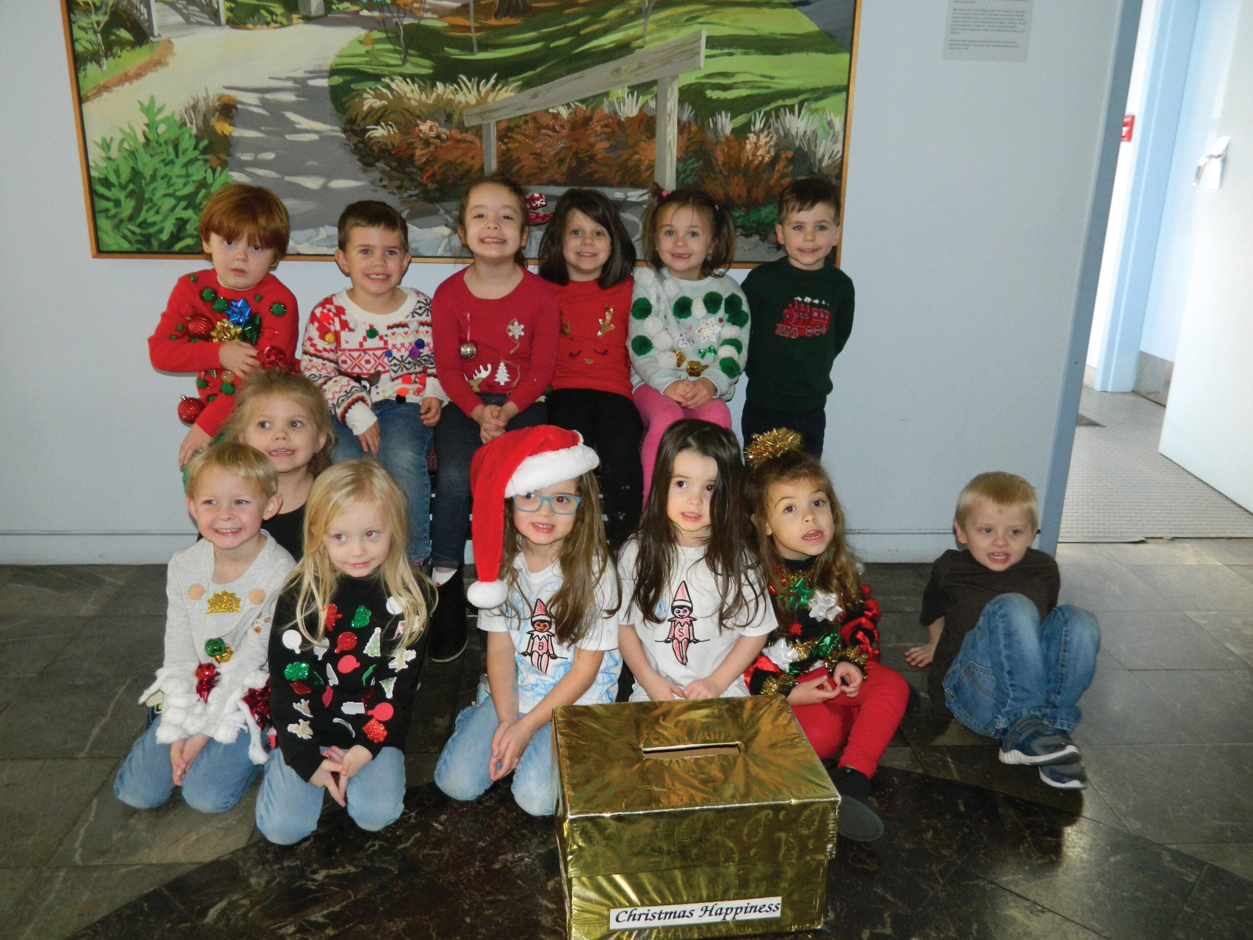 Preschool students contribute to Christmas Happiness Fund Salisbury