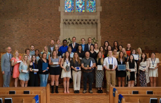 Catawba Honors Students, Faculty, Staff At Awards Convocation 