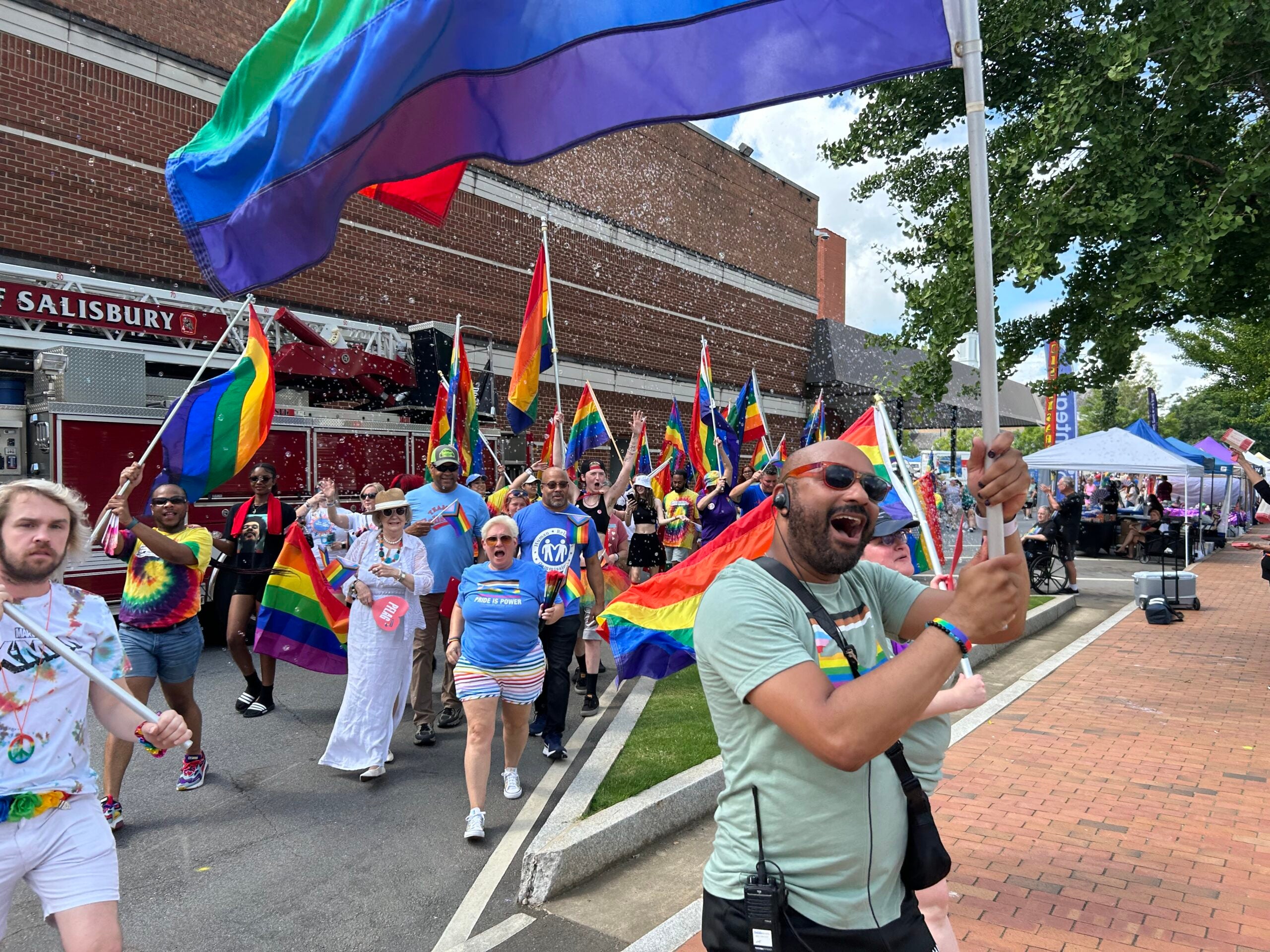 Salisbury shows its Pride: Annual festival marks huge Saturday draw ...