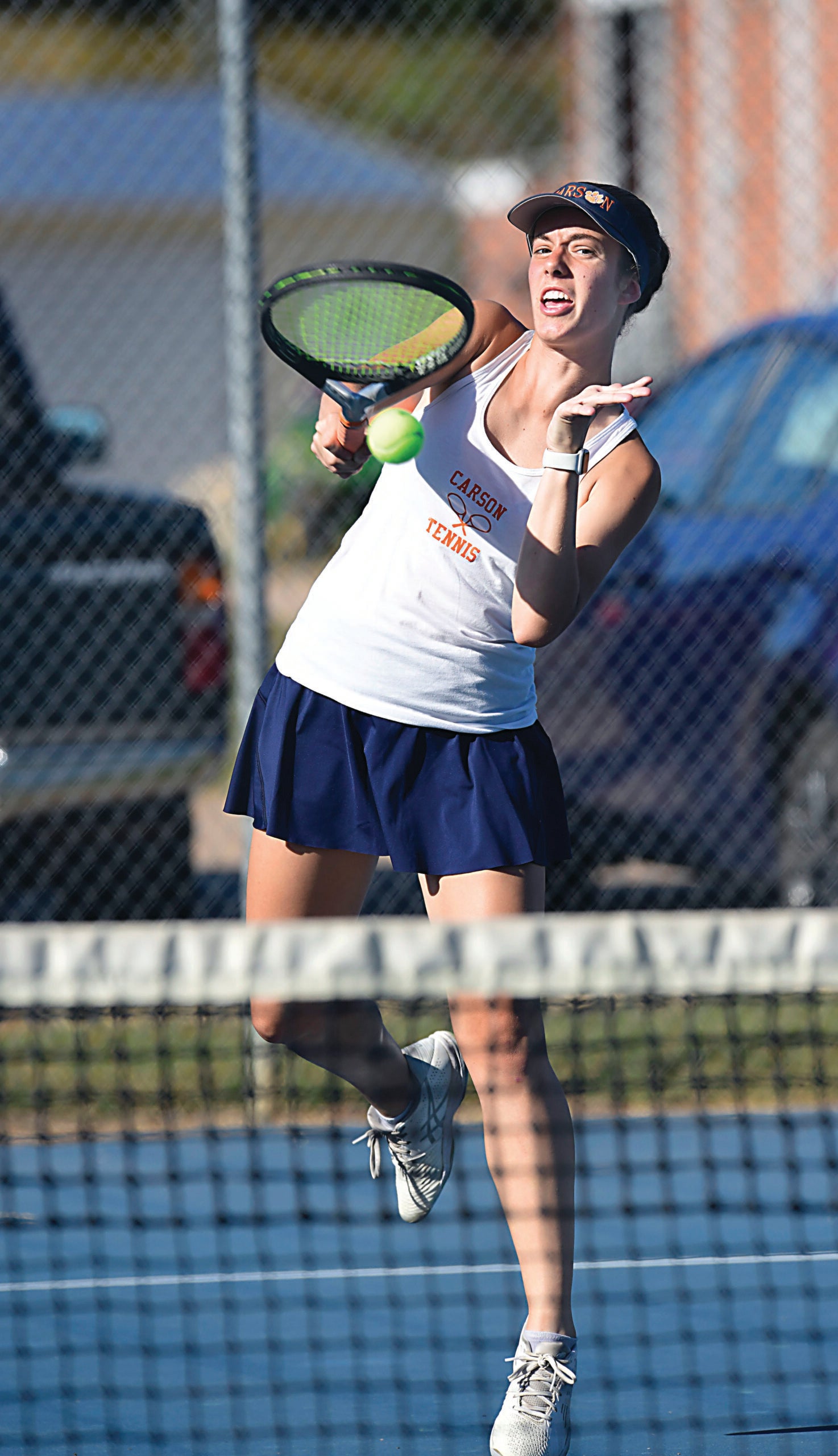 High school girls tennis recap: Hornets, Cougars, Falcons win – Salisbury Post