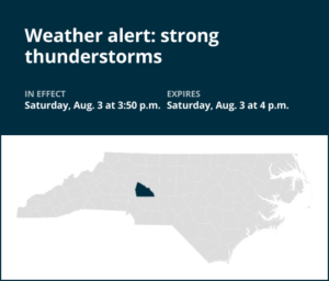 Brace for pea-sized hail with thunderstorms to hit Rowan County Saturday