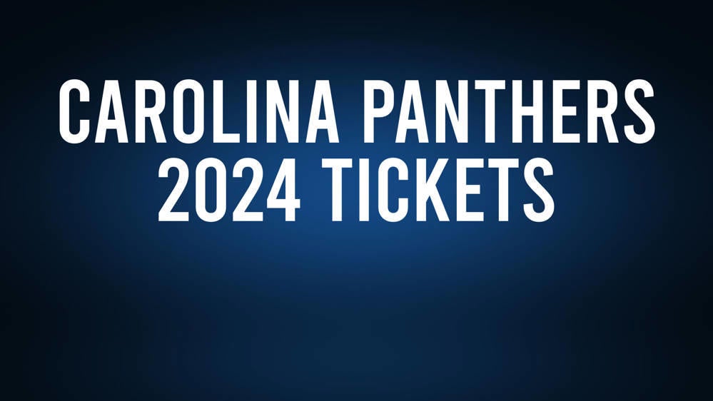 Carolina Panthers 2024 Tickets and Schedule Information Salisbury Post