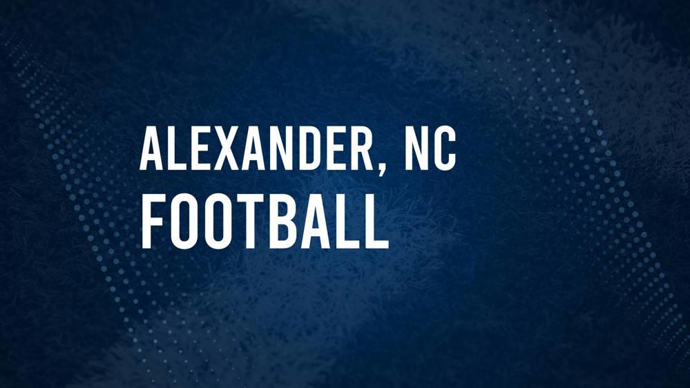 How to Watch Alexander County, NC High School Football Games Streaming Live – August 23