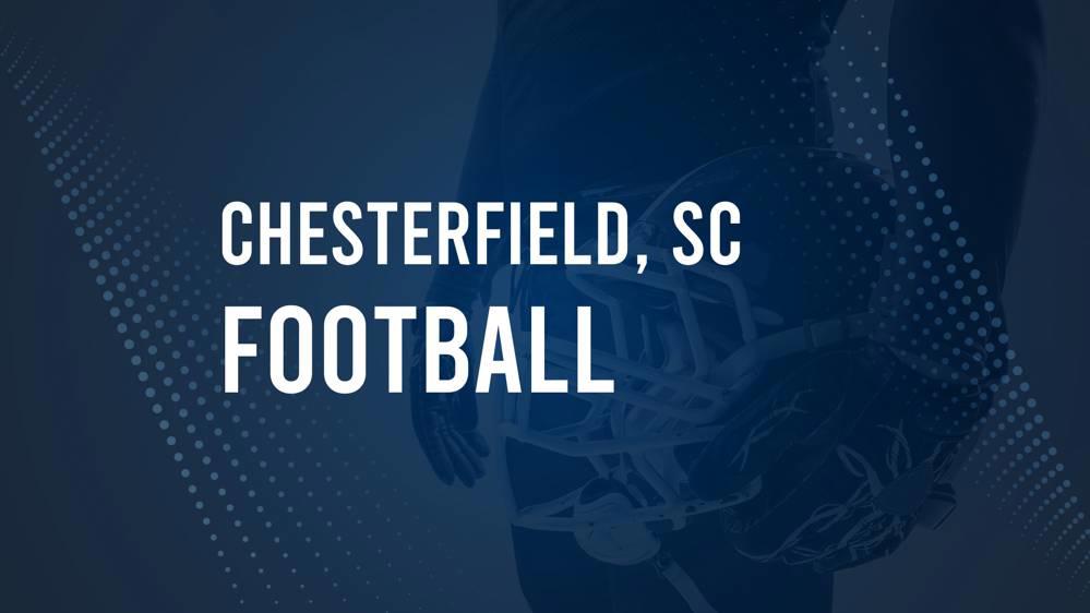 How to watch Chesterfield County SC high school football games live stream – August 23-26