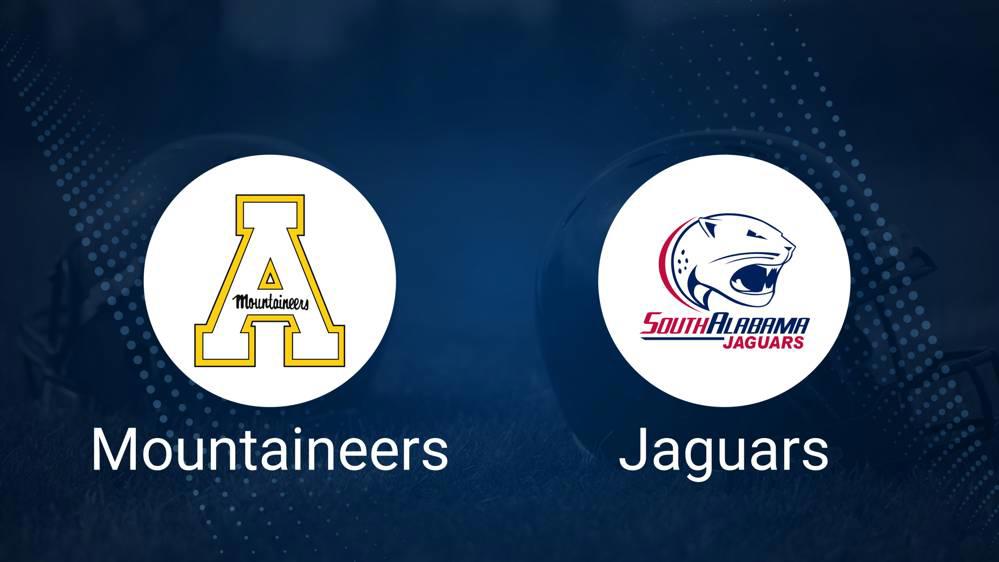 Appalachian State vs. South Alabama Sept. 19 Tickets & Start Time