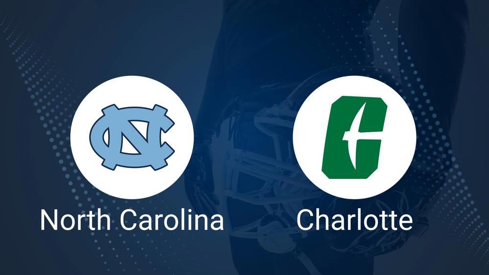 Best Bets, Predictions & Odds for the Charlotte vs. North Carolina Game – Saturday, Sept. 7