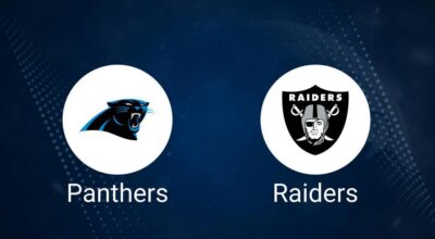 Panthers vs. Raiders: Odds, Moneyline, and Spread - Week 3