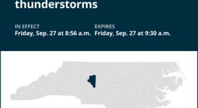 Prepare for strong thunderstorms in Davidson County Friday morning