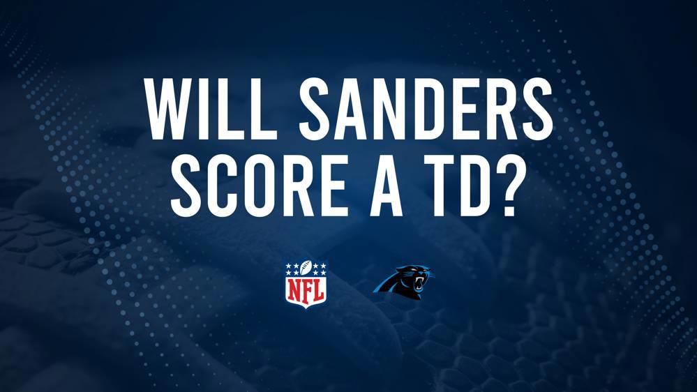 Will Ja'Tavion Sanders Score a Touchdown Against the Raiders in Week 3?