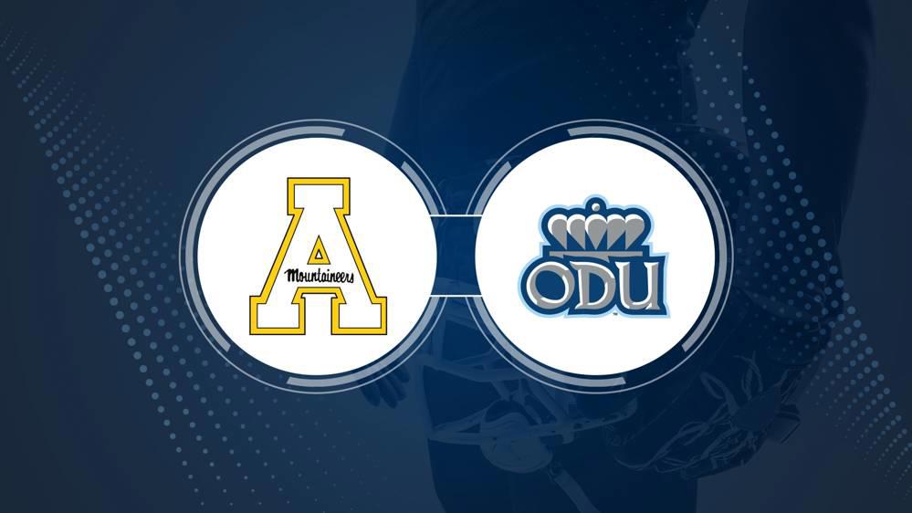 Appalachian State vs. Old Dominion: Odds, spread, and over/under - Nov. 2