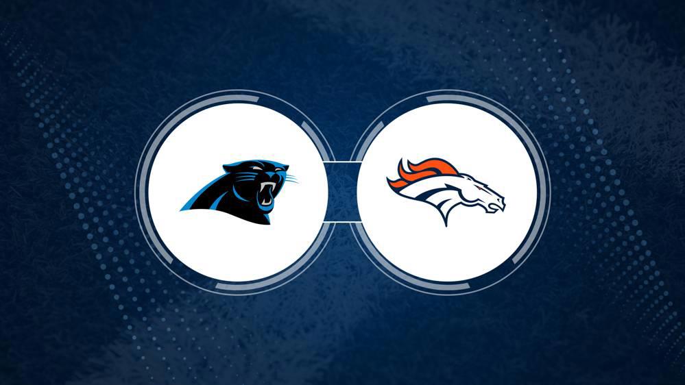 Best Bets, Odds for the Panthers vs. Broncos Game – Week 8