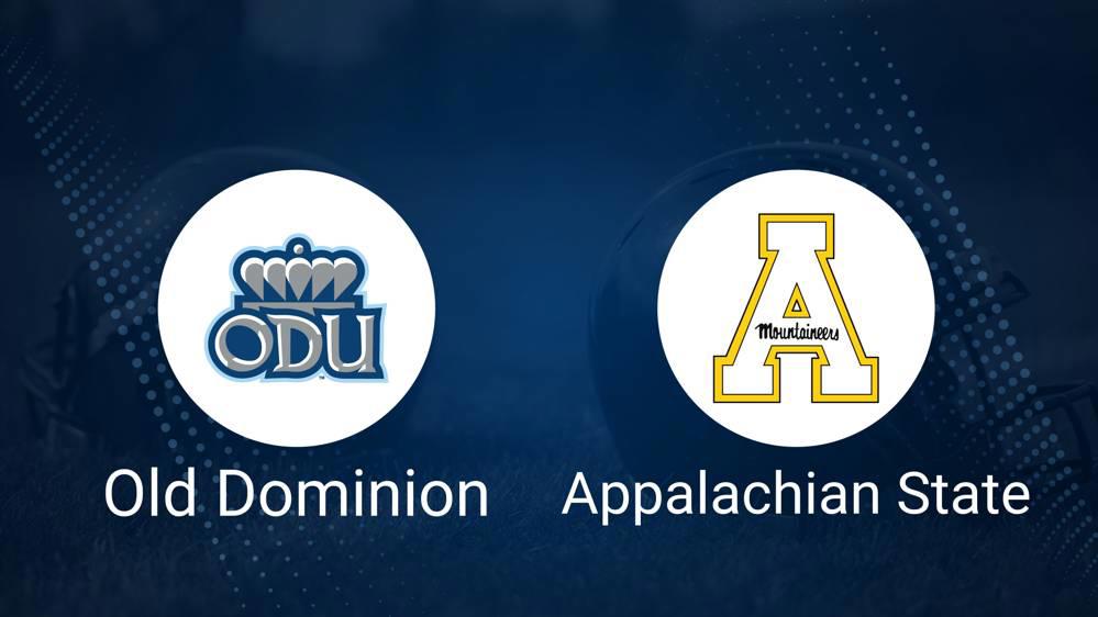 Best Bets, Predictions & Odds for the Appalachian State vs. Old Dominion Game – Saturday, Nov. 2