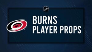 Brent Burns Player Prop Bets for the Hurricanes vs. Penguins Game - October 18